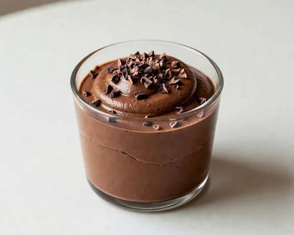 Cremige Protein-Mousse au Chocolat im Glas